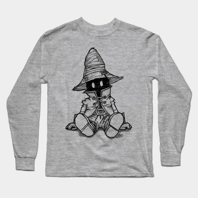 Vivi, Final Fantasy IX Long Sleeve T-Shirt by SimonPdv